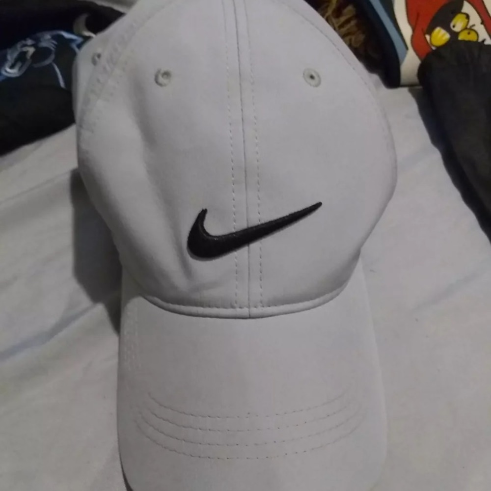 Grey Nike Adjustable Hat
